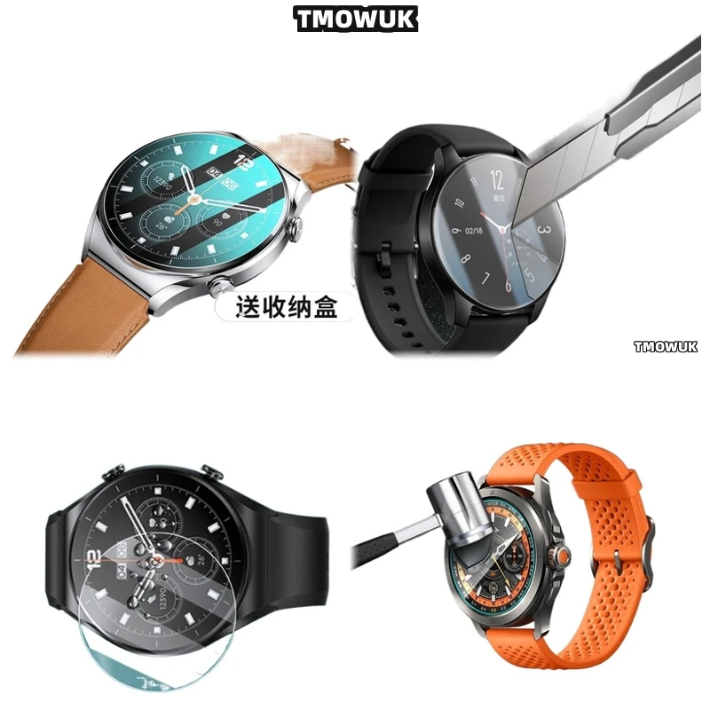 

For Xiaomi Watch Watch S1 S3 Pro S4 Sport, HD Anti-Scratch, 9H Hardness Tempered Glass, Ultra-Thin Screen Protector