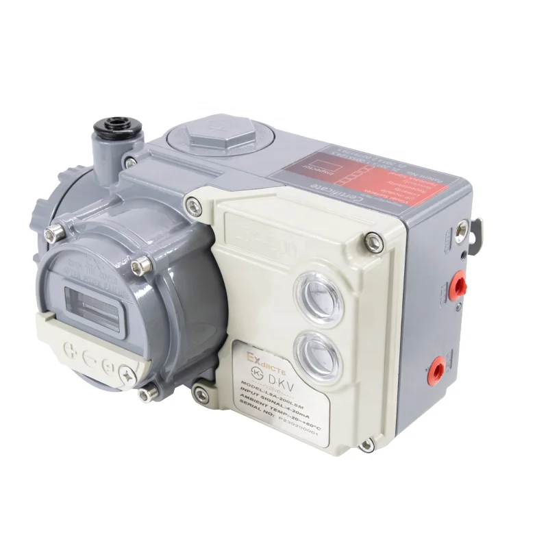 TLF DKV L8A-200 Explosion Proof Electro Pneumatic Valve Positioner with LCD Intelligent Positioner Single/Double Acting