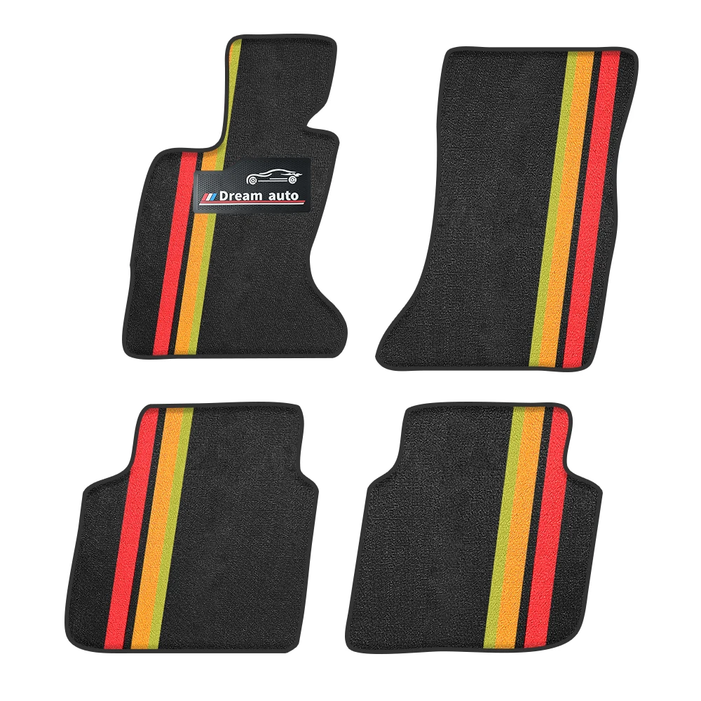 Alfombrilla de coche para BMW serie 7 2008-2014 F01 distancia entre ejes cortos 36cm accesorios de protección Interior impermeables alfombrillas de coche juego completo