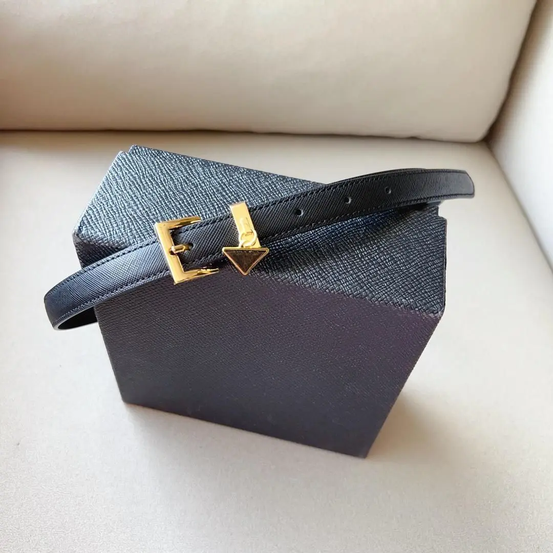 

Шикарный черный тонкий ремень с двойной золотой пряжкой для женщин, поясной ремень для платьев, юбок, джинсов, повседневной одежды