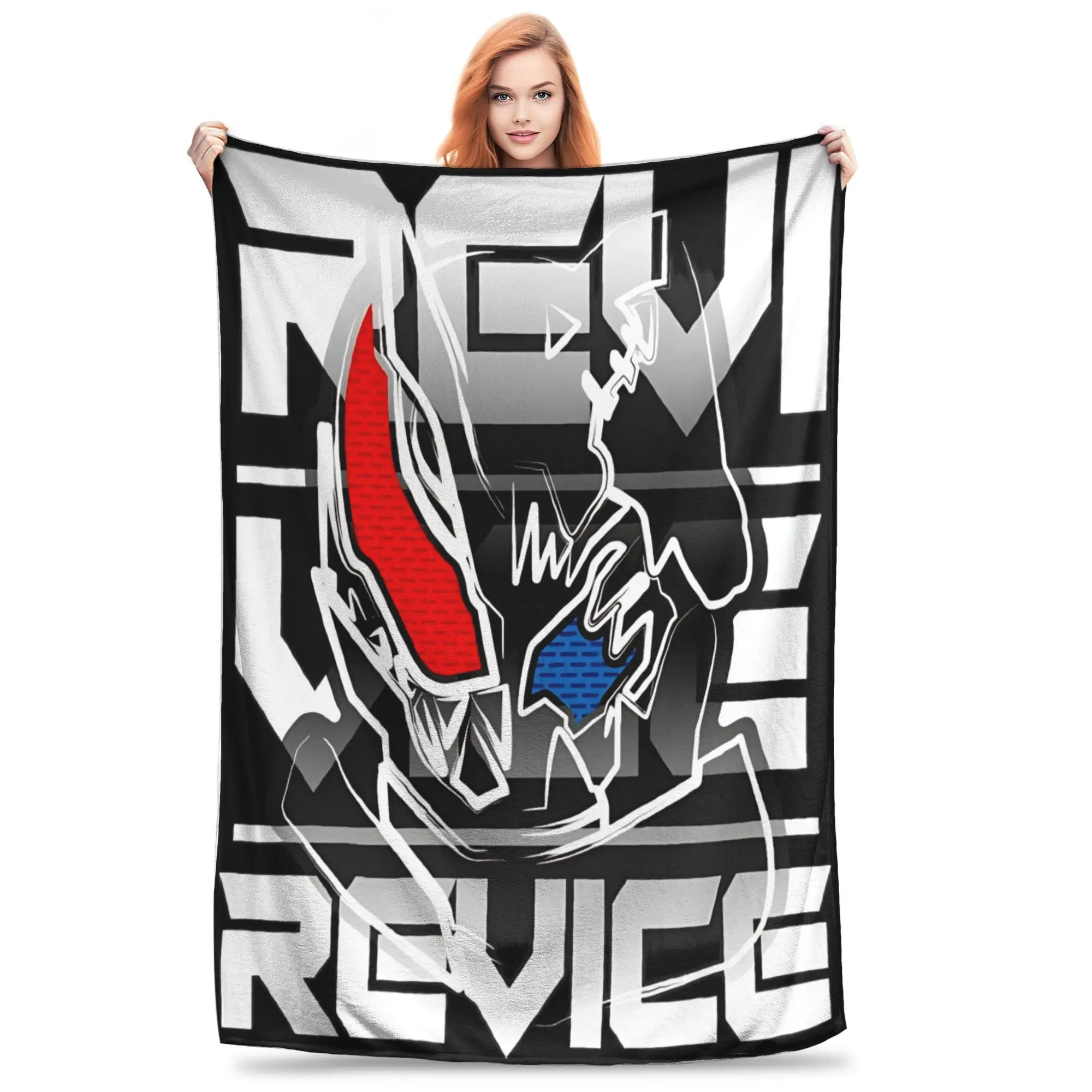 

Kamen Rider Revi & Vice Print Blanket For Men Women Warm Cozy Fluffy Throw Blankets for Couch 50x60 Inches Multiple Sizes