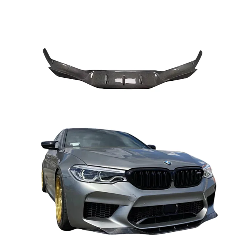 

RKP Style Carbon Fiber Front Bumper Lip For F90 M5 Bodykit Front Lip 2017-2020
