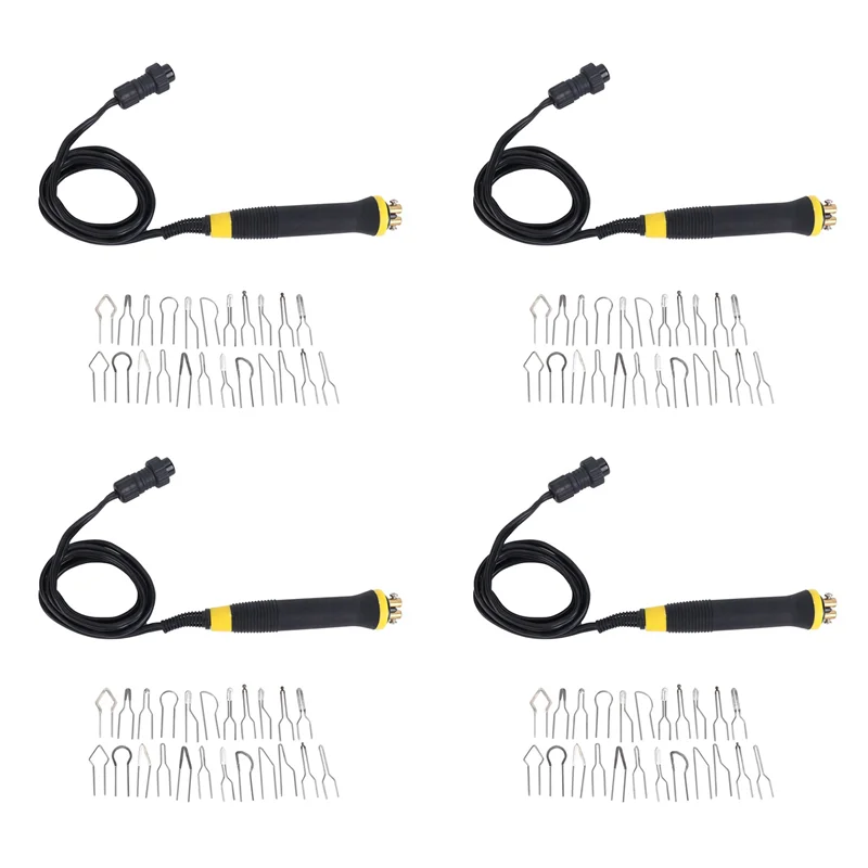 Promotion! 4/Pcs Electrocautery Pen Pyrography Machine Handle Solder Tip 92/Pcs For Gourd,Plank,Leather,Bark