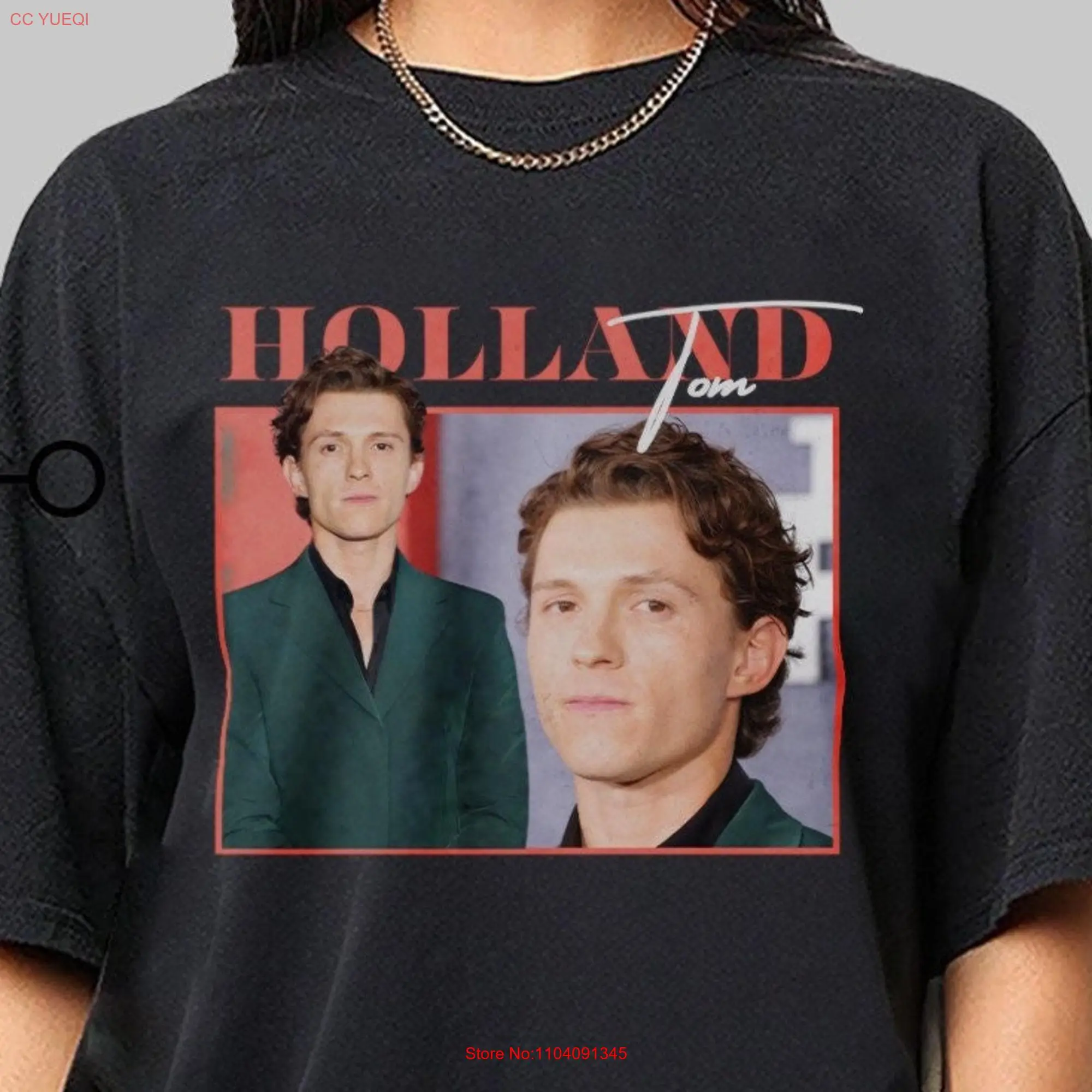 Limited Tom Holland T Shirt for Men and Women long or short sleeves