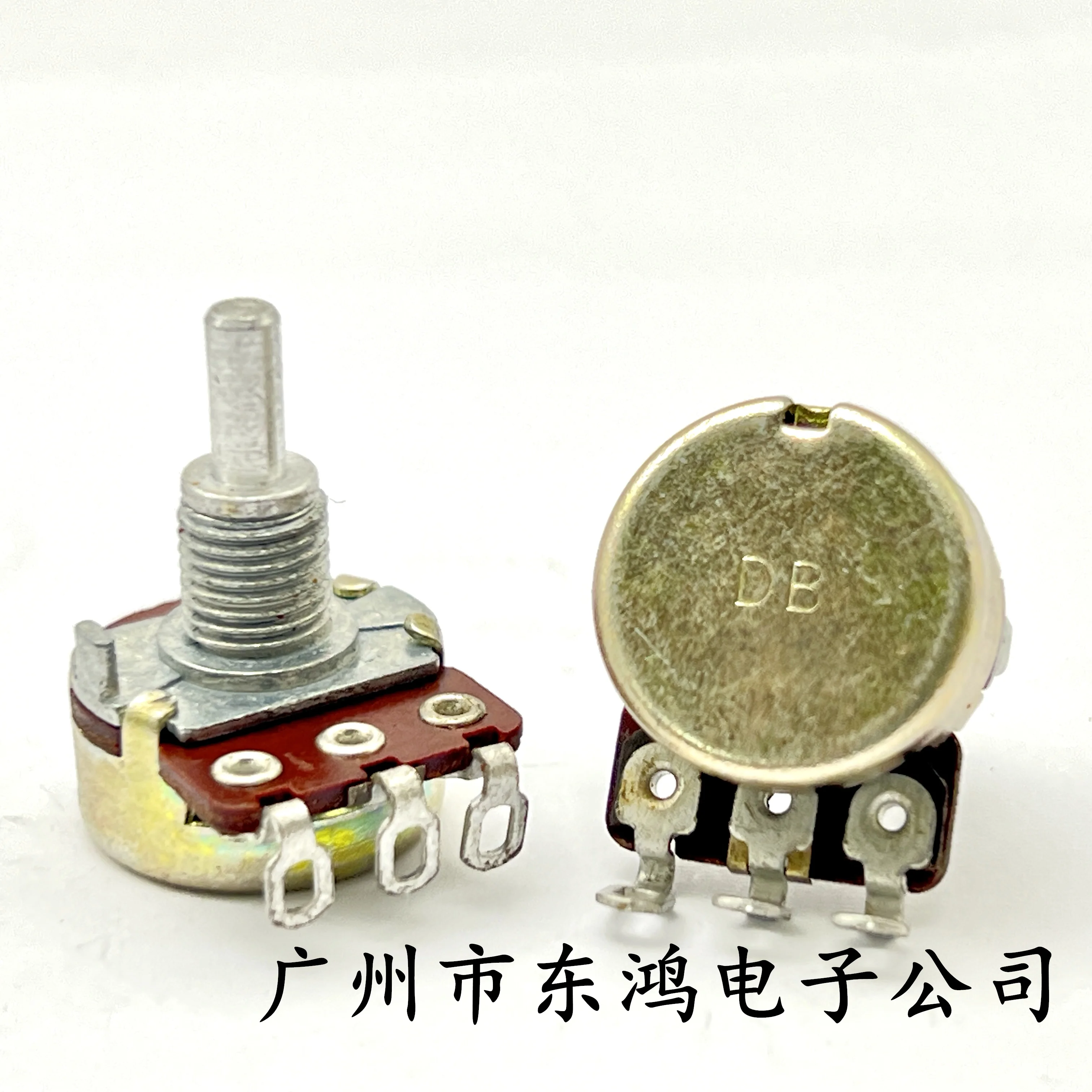 1 PCS WH148 Single Potentiometer Thin shank 3 pins shank length 15mm adjustable resistance B5K