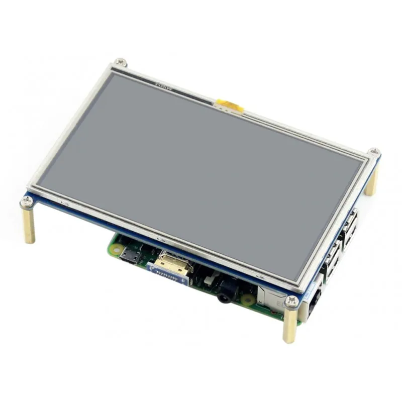 Waveshare 5inch HDMI LCD,5inch Resistive Touch Screen LCD, 800×480, HDMI, Low Power