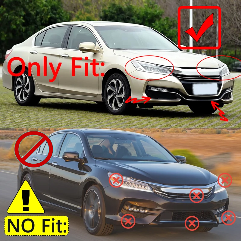 【Not Fit US Version】【Fit EU Version】For Honda Accord 2.4 9th 2014 2015 2016 2017 Rearview Mirror Cover Rearview Mirror Housing