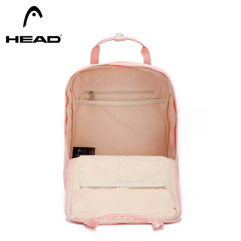 HEAD Schoo-Bolsa de libros universitarios para niñas, niños, adolescentes, hombres y mujeres, Mochila deportiva de viaje para gimnasio, compatible con computadora portátil de 15,6 pulgadas