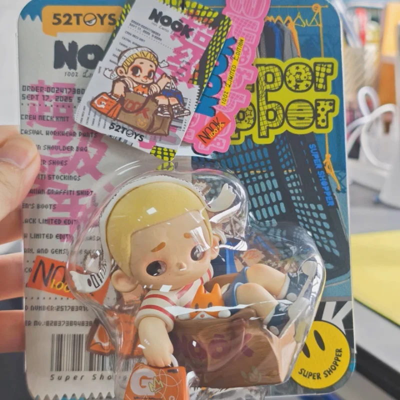 新しい 52toys ヌックぬいぐるみ Ootd シリーズ手作りトレンディなおもちゃ人形アクセサリークリスマス誕生日ギフトデスクトップケース装飾おもちゃ