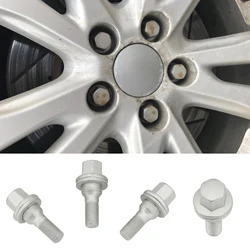 4Pc Wheel Bolts Nuts For Citroen C3 C4 C5 Berlingo For Peugeot 207 307 508 3008 M12*1.25 17mm Wheel Accessories Parts 540567