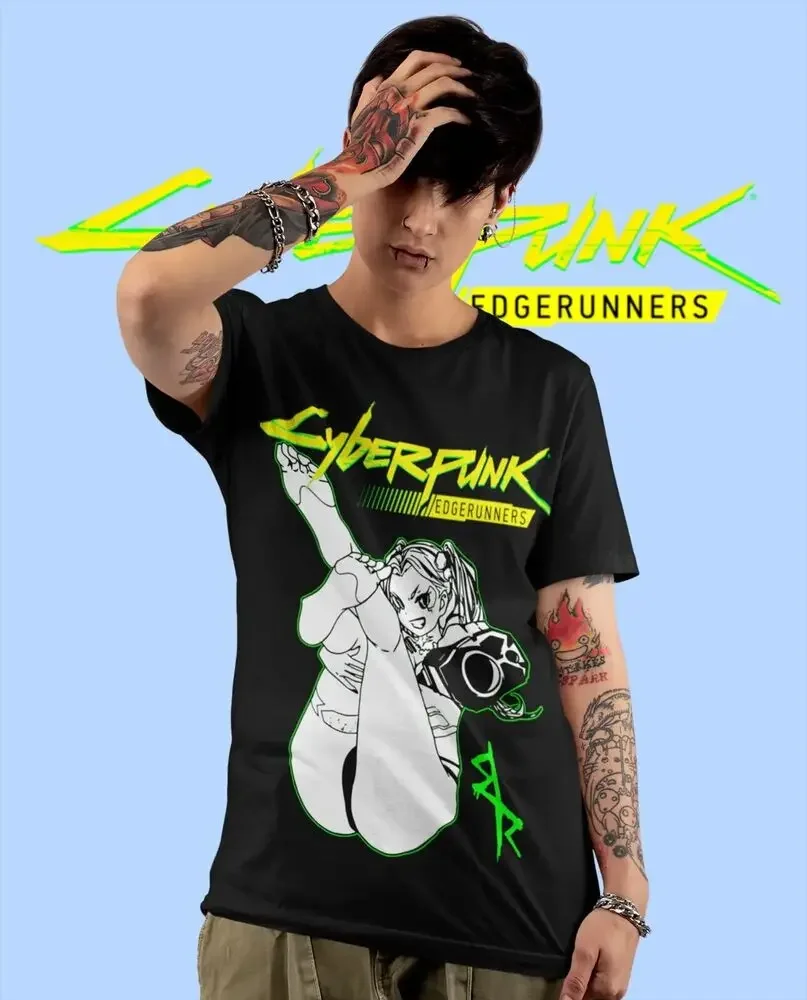 Edgerunners New T-Shirt,2022,anime cyberpunk edgerunners Rebecca