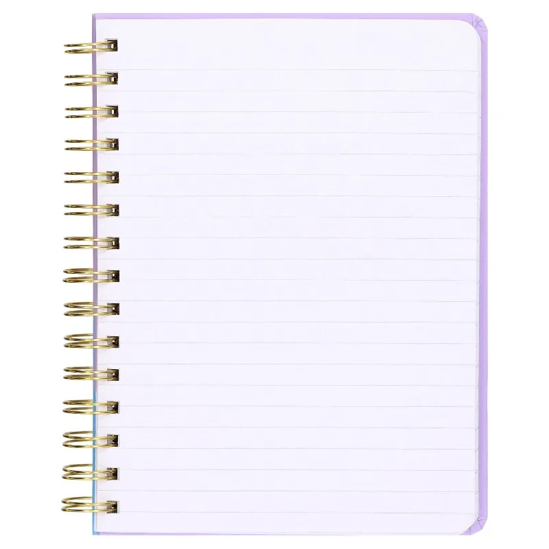 Spiral Journal, Multicolor,Ruled, 192 Pages