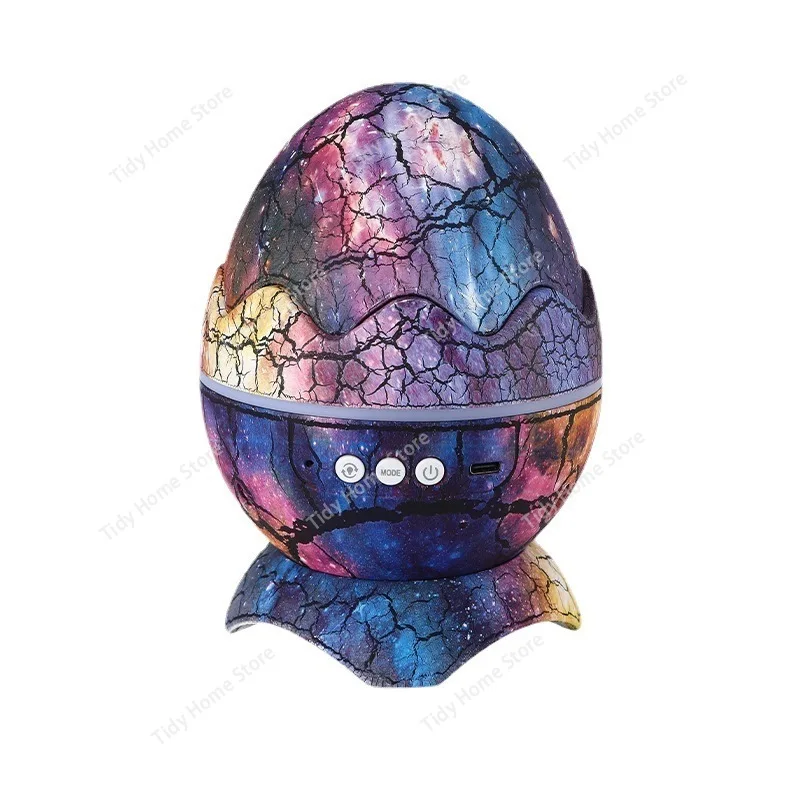 

Проекционная лампа звездного неба с яйцом динозавра, динамик Bluetooth, ночник Galaxy Planet, окружающее освещение северного неба