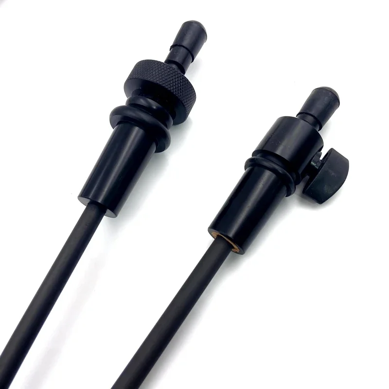 Best quality1pc  Scalable Carbon fiber cello end tail 4/4 3/4 1/2 1/4 Stretch Shrink Freely ebony cello endpin,Cello accessories