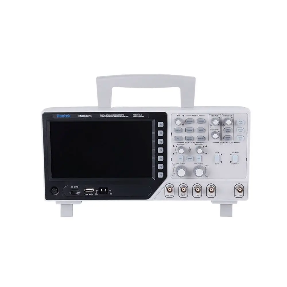 Hantek DSO4072S 2 in1 Digital Oscilloscope Function Waveform Generator 2CH 70MHz Bandwidth 1GSa/S Sample Rate