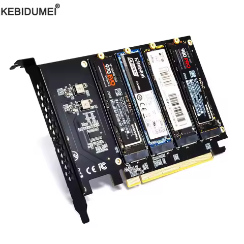 M.2 NVME to PCIe 4.0 3.0 Adapter M.2 SSD Gen4 PCIe 4.0 PC Motherboard X1 X4 X8 X16 Expansion Card For 2230 2242 2260 2280 SSD