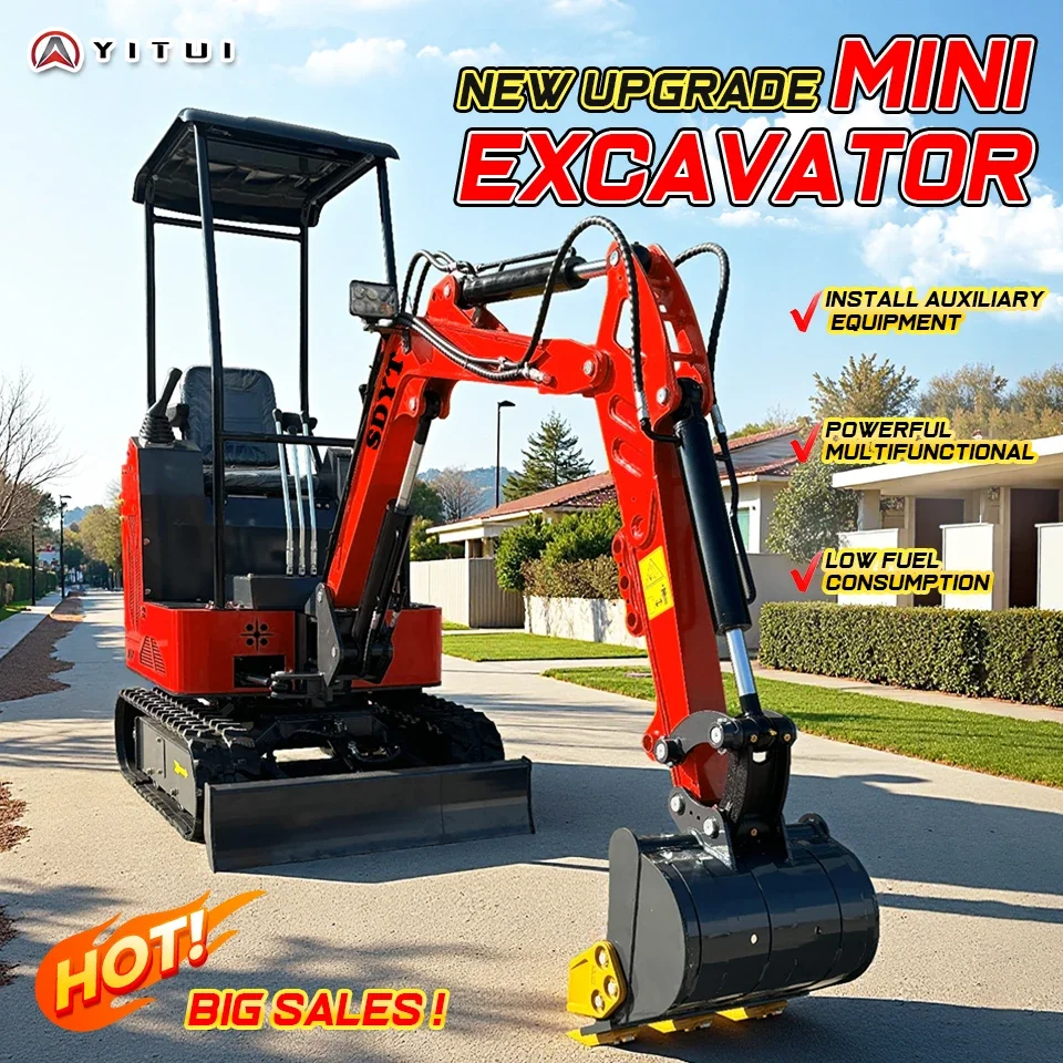 

Crawler Mini Excavator 1.5 2.0 Ton Customized Quick Delivery Kubota Engine Euro 5 Compliant with CE EPA Standards