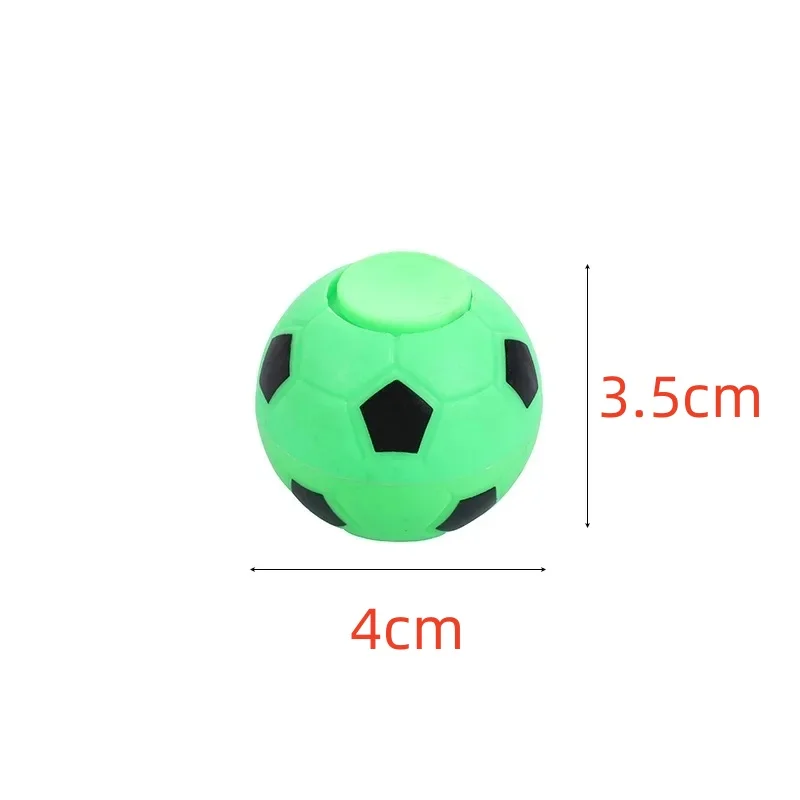 Fingertip Soccer Fingertip Gyro Descompressão Brinquedos, Shower Party Favors, Finger Game Brinquedos, Pinata Fillers, Presente de Natal, 5Pcs