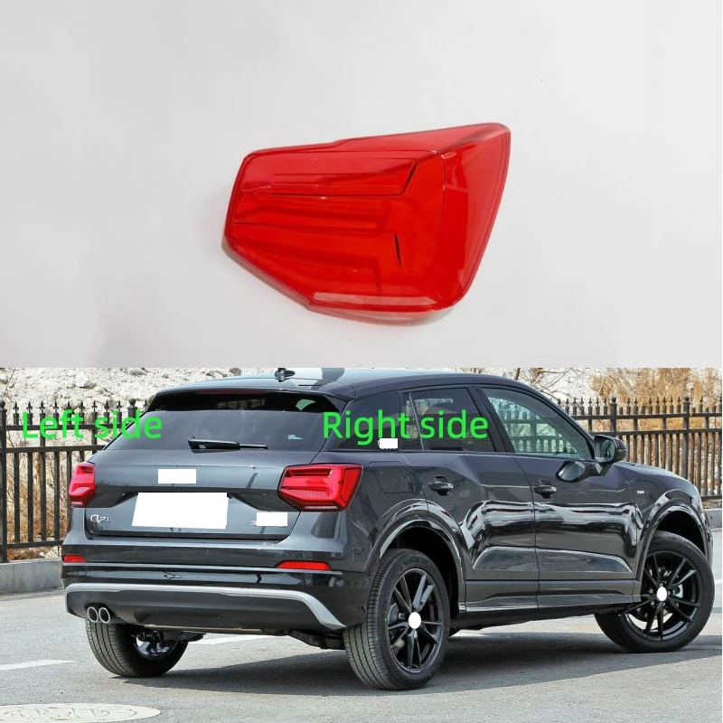 

Для AUDI Q2 2018 2019 2020 2021, задний фонарь, сменный корпус стоп-сигнала, линза, абажур, задняя крышка корпуса