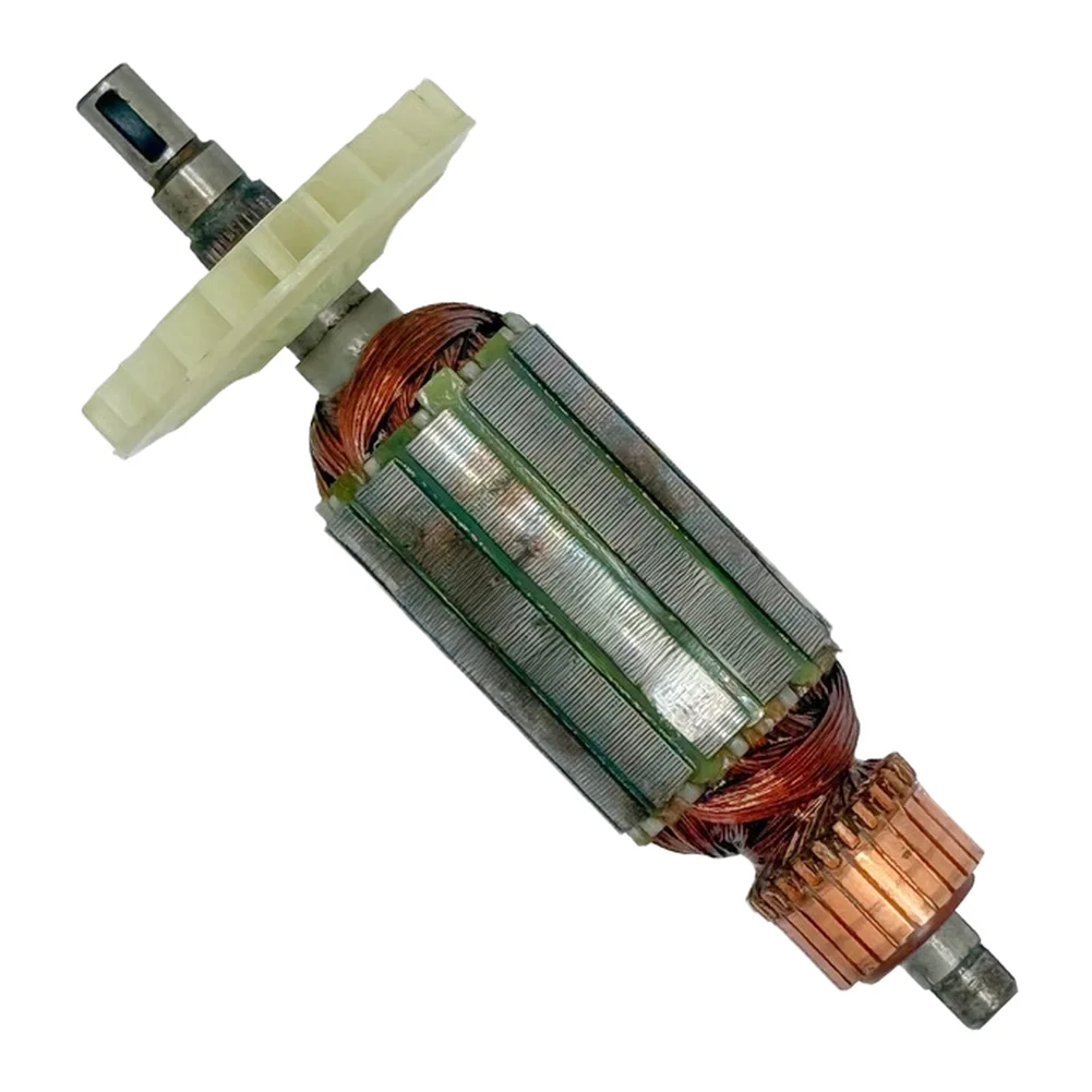 34mm Armature Rotor Copper Angle Grinder Rotor For 100 Type Electric Grinding Machine Angle Grinder Spare Parts Accessories