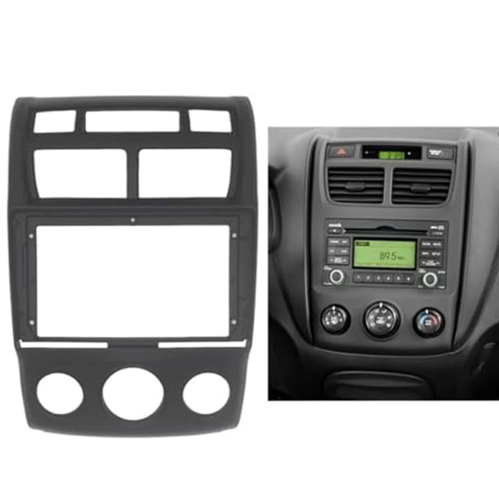

2 DIN Car Radio Faceplate Frame for Kia For Sportage 2005 2010 9 Inch Design for Stylish Look and Protection Against Damage