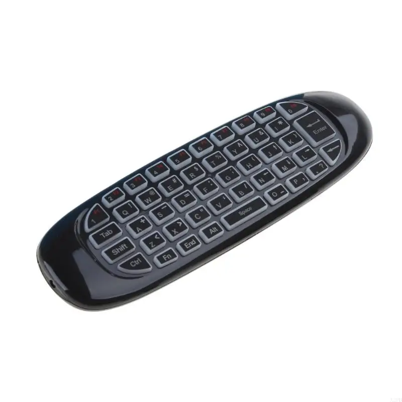 

A3PD C120 Air Mouse Mini Keyboard Wireless Remote 2.4G Fly Mouse Backlight Rechargeable for Android for Smart TV Box