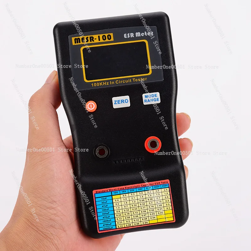 

Professional Capacitance Internal Resistance MESR-100 Home Appliance Repair High Precision Electrolytic Capacitance Meter