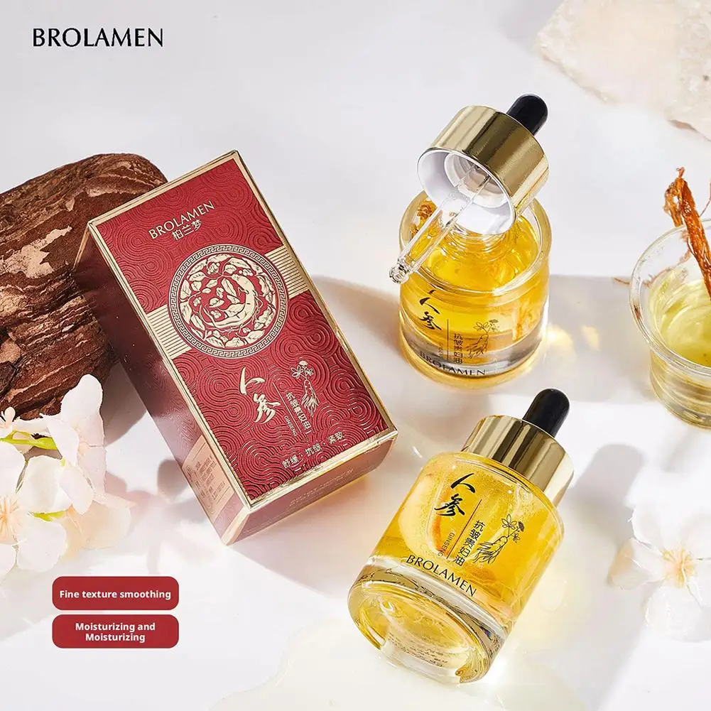 

Ginseng Anti Wrinkle Noble Oil Firming Moisturizing Oil Reduces Nourishes Fine Moisturizes Lifts Hydrates Essential Lines S J3T9