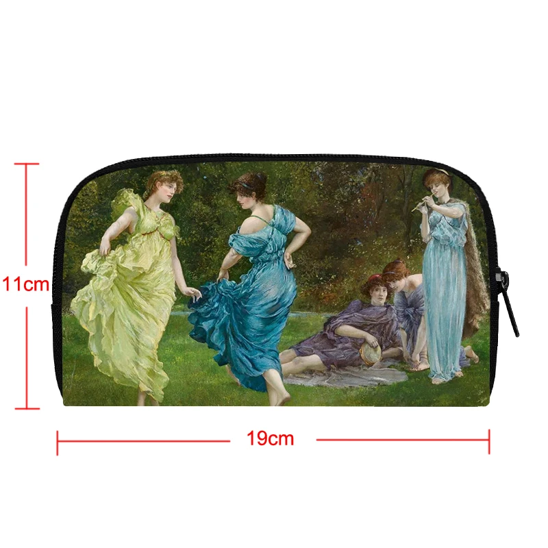 Famous Artist John William Waterhouse Wallet Religious Goddess Angel Purse Classic Beauty Credit Card Holder Coin Money Bag