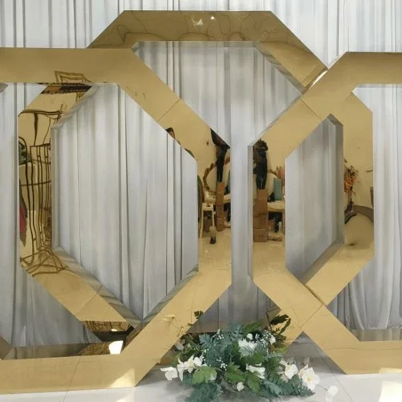 2023 Marriage Stage Event Decoration Wedding Hall Background Stable Performance Anti-Tip Design High Efficiency Compact Size