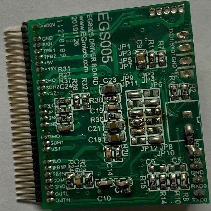 Egs005. Egs005q falownik sinusoidalny 1000W płyta sterownicza, układ główna płyta sterująca EG8025 jednorzędowy Pin J