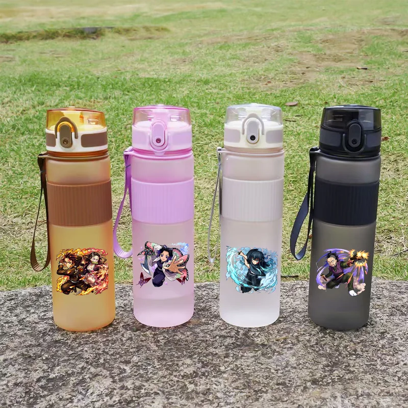 Outdoor Sport Glass Water Bottle - Demon Slayer Outdoors Sport Water Bottle