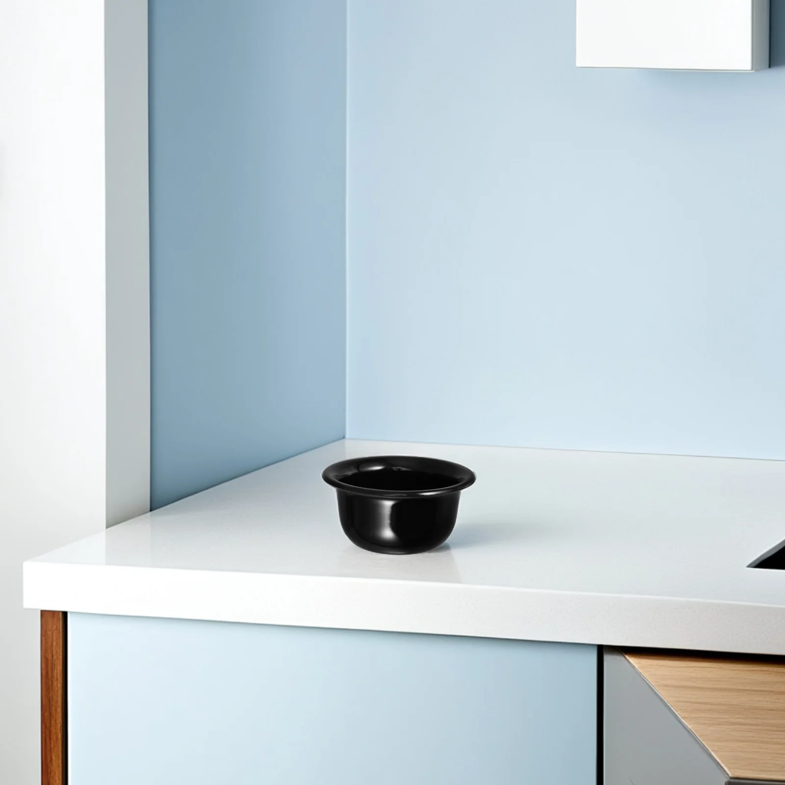 وعاء حلاقة بلاستيكي للرجال بتصميم قبضة إسفنجية ناعمة، كوب حلاقة قابل لإعادة الاستخدام، مثالي للعناية بالمنزل والسفر #2