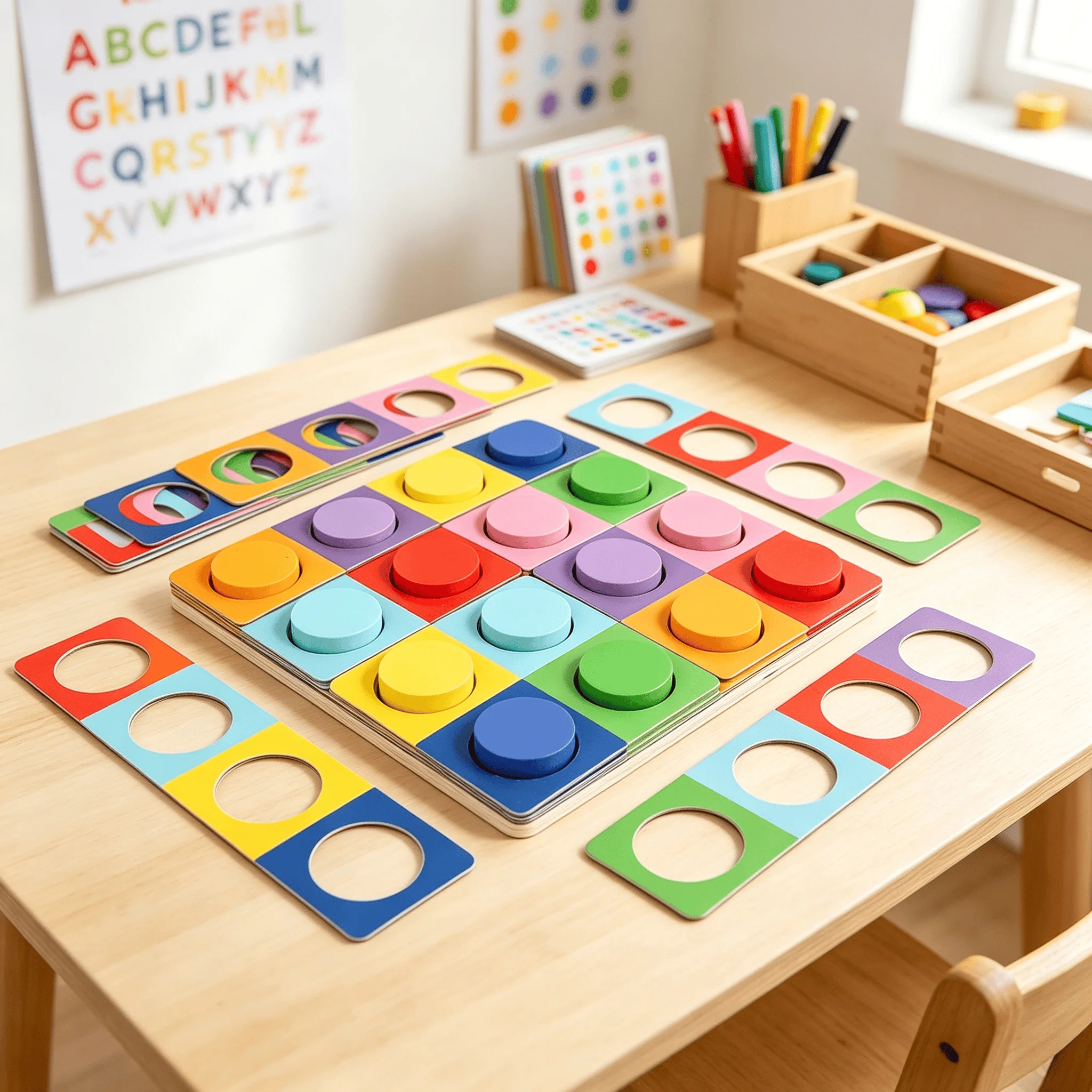 Quebra-Cabeça de Madeira Infan - Kids Education Tools avaliação e preço