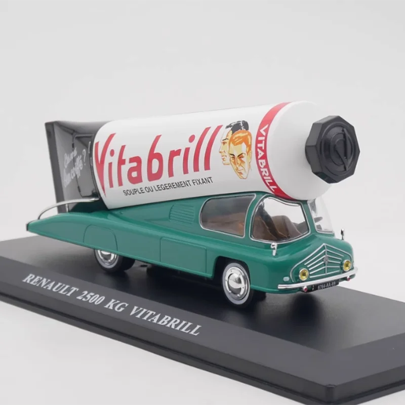 

ixo 1:43 Масштаб 2500 кг Vitabrill Рекламная машина Реплика из сплава Игрушечная модель автомобиля Классическая коллекция Статическое украшение