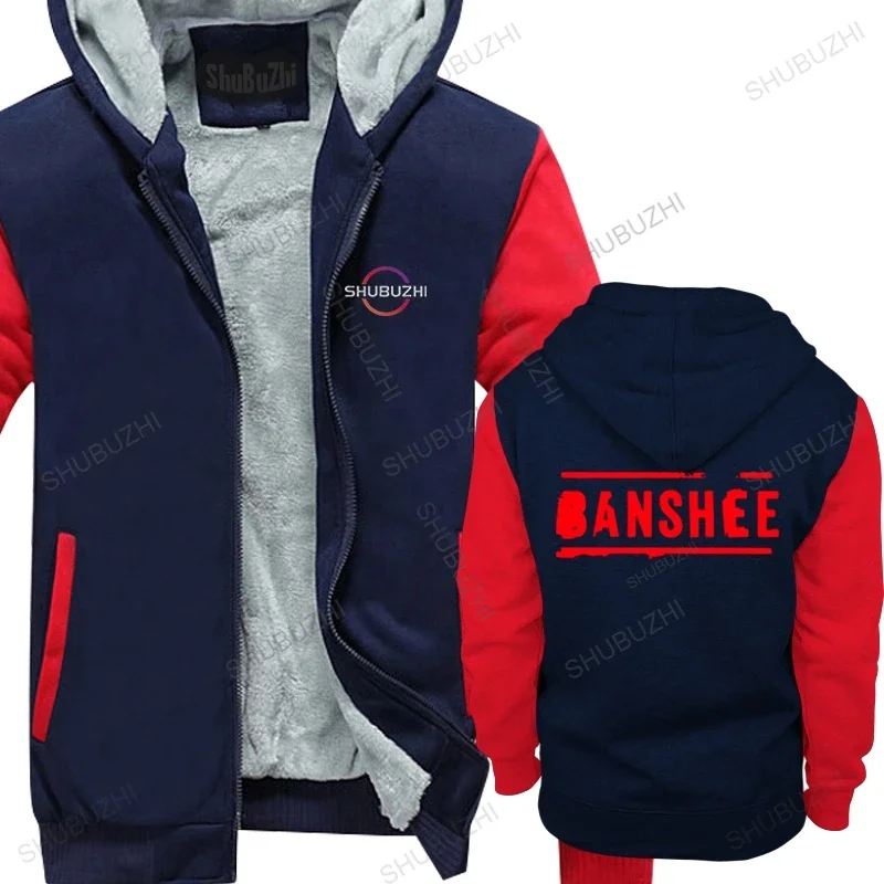 new arrived cotton man hoodies winter jacket The TV show fleece hoodie Banshee,unisex Outwear men hoodies zipper drop shipping