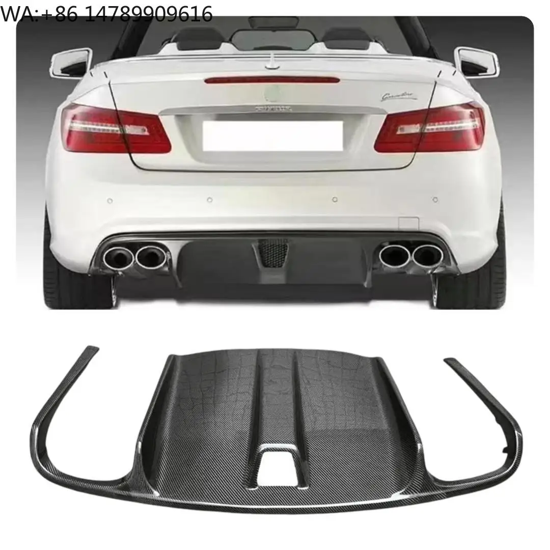 

C207 E Class Coupe Carbon Fiber Rear Diffuser Rear Bumper Lip for E Class C207 2 Door Pre Lci 2009-2014