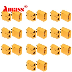 Amass count60 Connecteurs count60 Femelle XT-60 Mâle Plug count60 Bullet Plugs count60 Pour RC Lipo Batterie Rc Drone Avion Voiture Accessoires