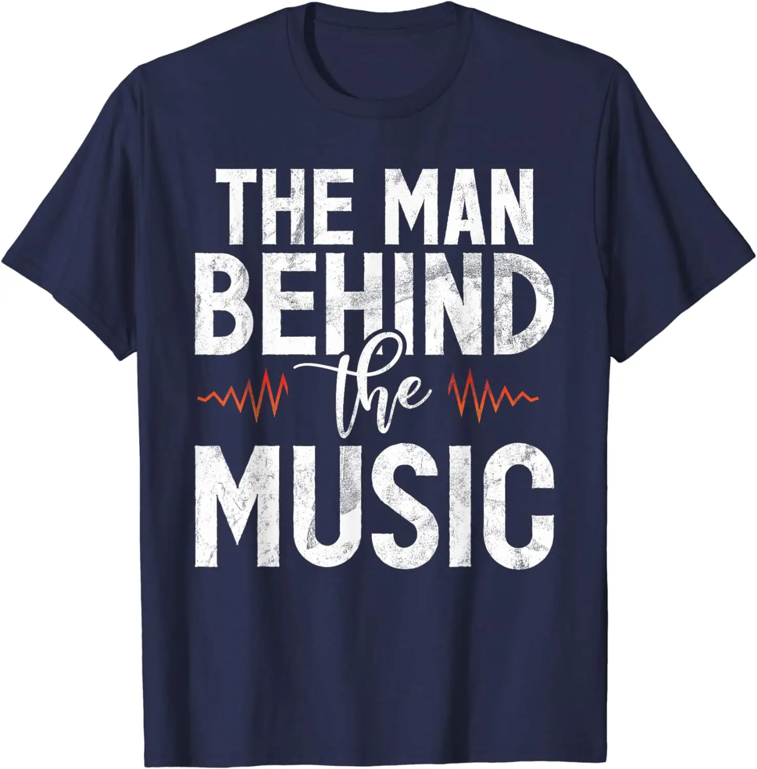 The Man behind the Music DJ T-Shirt