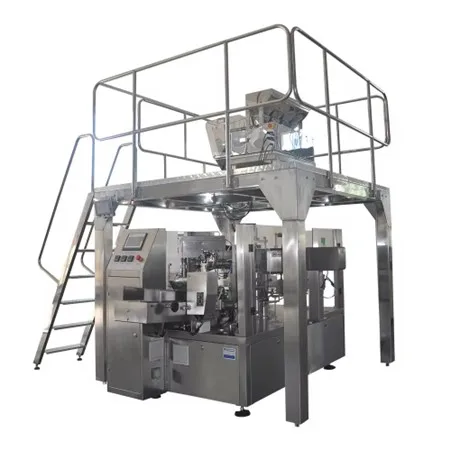 Indian Automatic Filling and Sealing Machine for Ready Made Pouches Packing Powders Liquids and Granules Efficiently