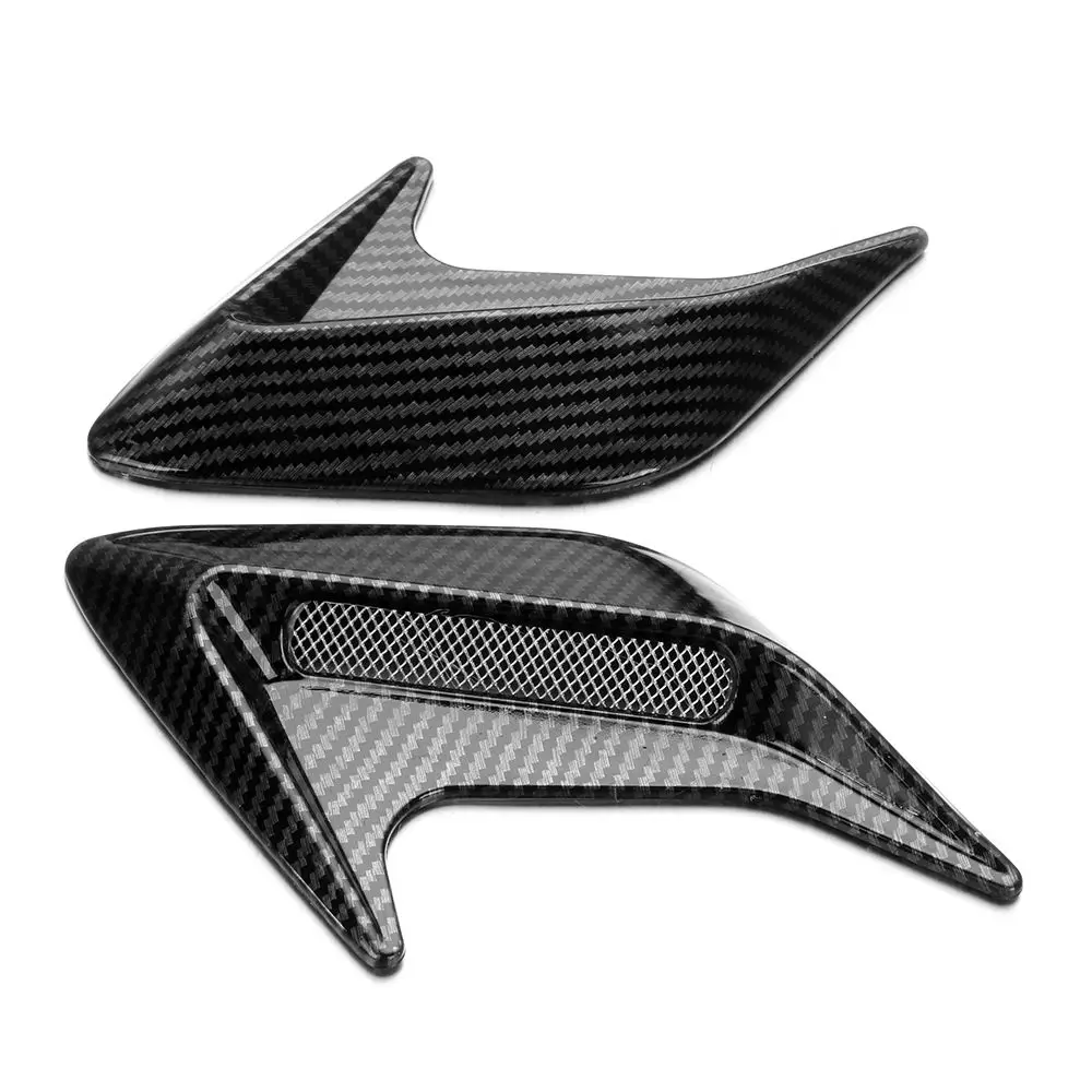 1 pair Modification Air Flow Intake Auto Simulation Car Stickers Side Vent Air Inlet