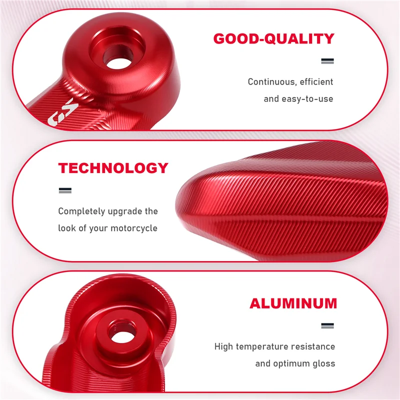 

Classic-For BMW R1300GS R 1300 GS ADV 2023 2024 2025 Motorcycle Handlebar Handguard Protectors Sliders Protection Hand Guard Red