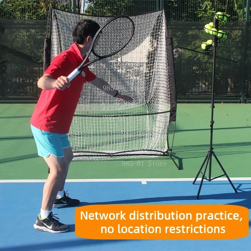 Automatic Tennis Ball Throwing Machine Beginner Racket Practice Training Device