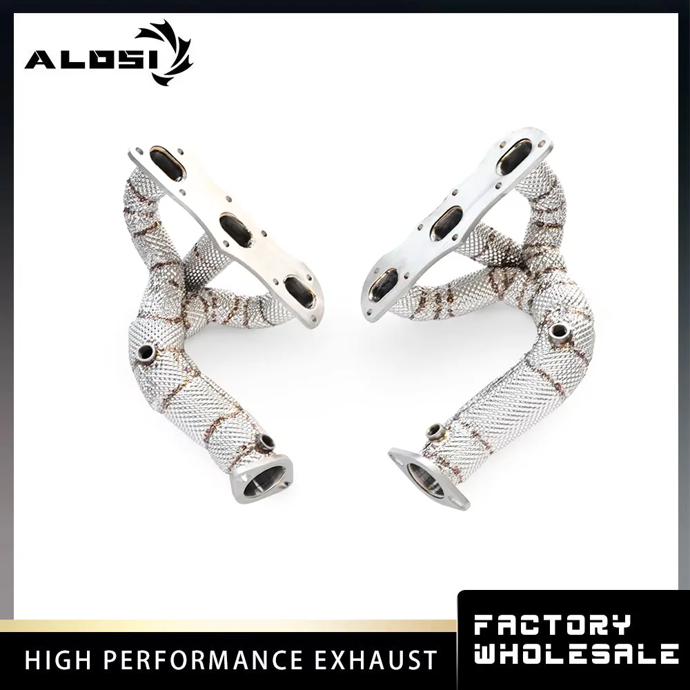 Automotive Manifold for Porsche 981 Cayman/Boxster 2.7/3.4 2012-2015 High-Performance Exhaust Manifold