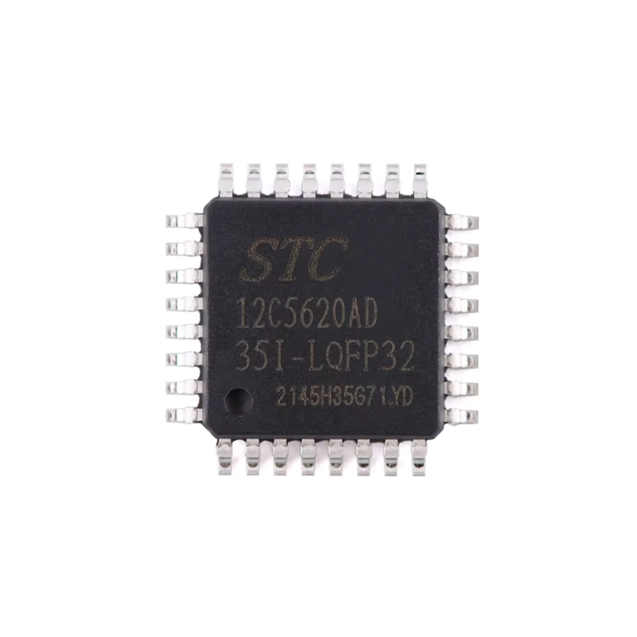 1pcs Genuine Original STC12C5620AD-LQFP32 1T 8051 Microprocessor Microcontroller Chip
