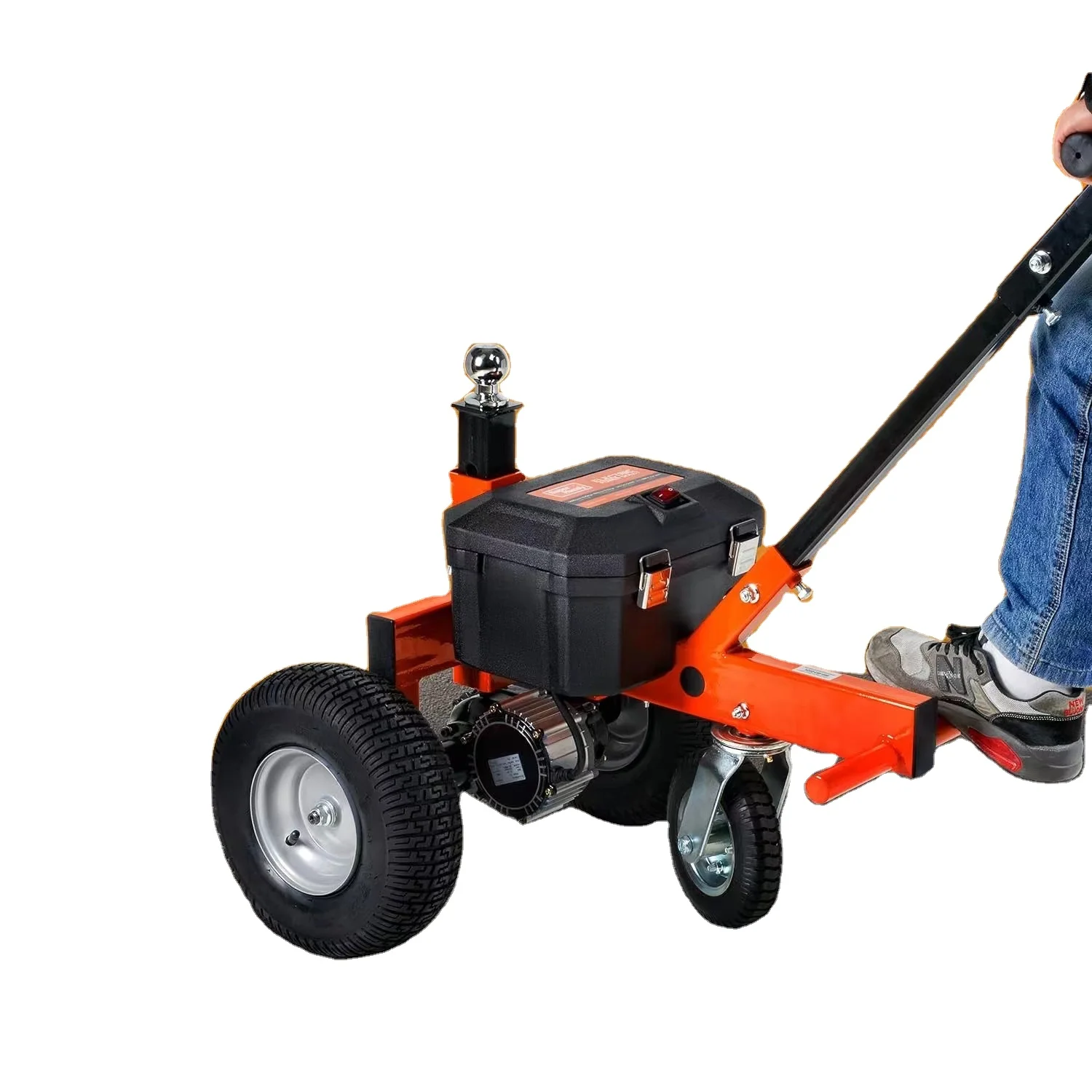 Electric Trailer Boat Trailer Adjustable Trailer with Full Battery