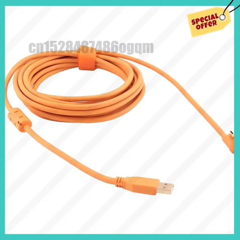 -ABJZ 5M cámara SLR ordenador USB Mini 8Pin Cable de disparo atado componente para Nikon D750 D7100 D7200 DF