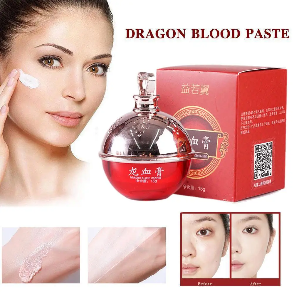 Royal Placenta Dragon krim darah 15g, krim peremajaan kulit wajah kering perawatan kulit mutiara pelembab perawatan kecantikan kulit