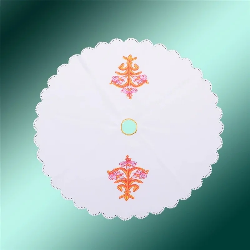 Christian Church Altar Chalice Cloths Chalice Veil Laid Over Holy Vessels Paten Covered Palla Purifica Torium Church Supplies