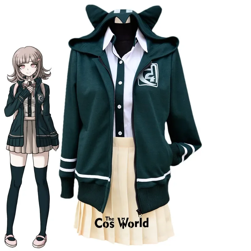 

Danganronpa 2 Chiaki Nanami School Uniform Outfits Anime Customize Cosplay Costumes